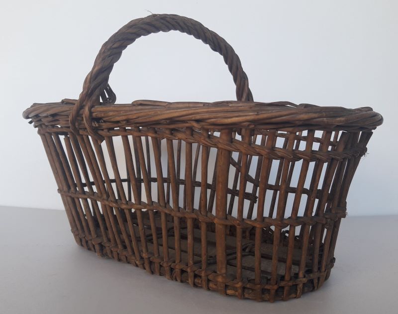 Rattan basket or wicker basket