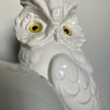 Ceramic owl lamp