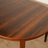Vintage round dining table | extendable | Rosewood