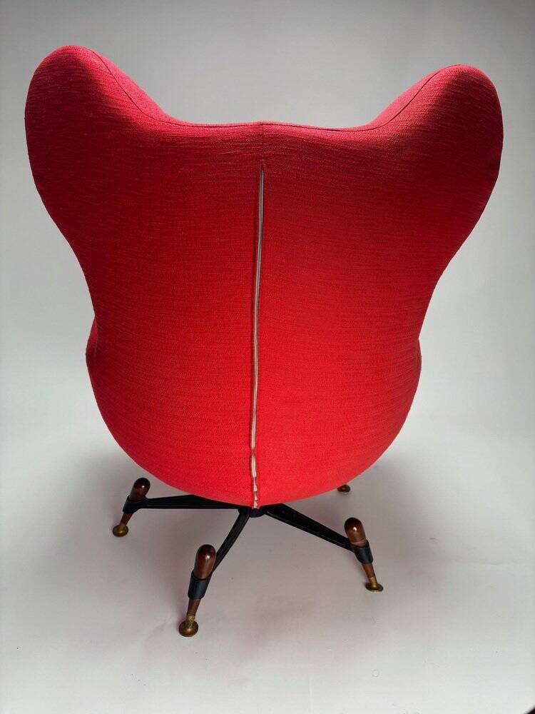 Italian Kosmo Chair by Rito Valla for IPE, 1950s