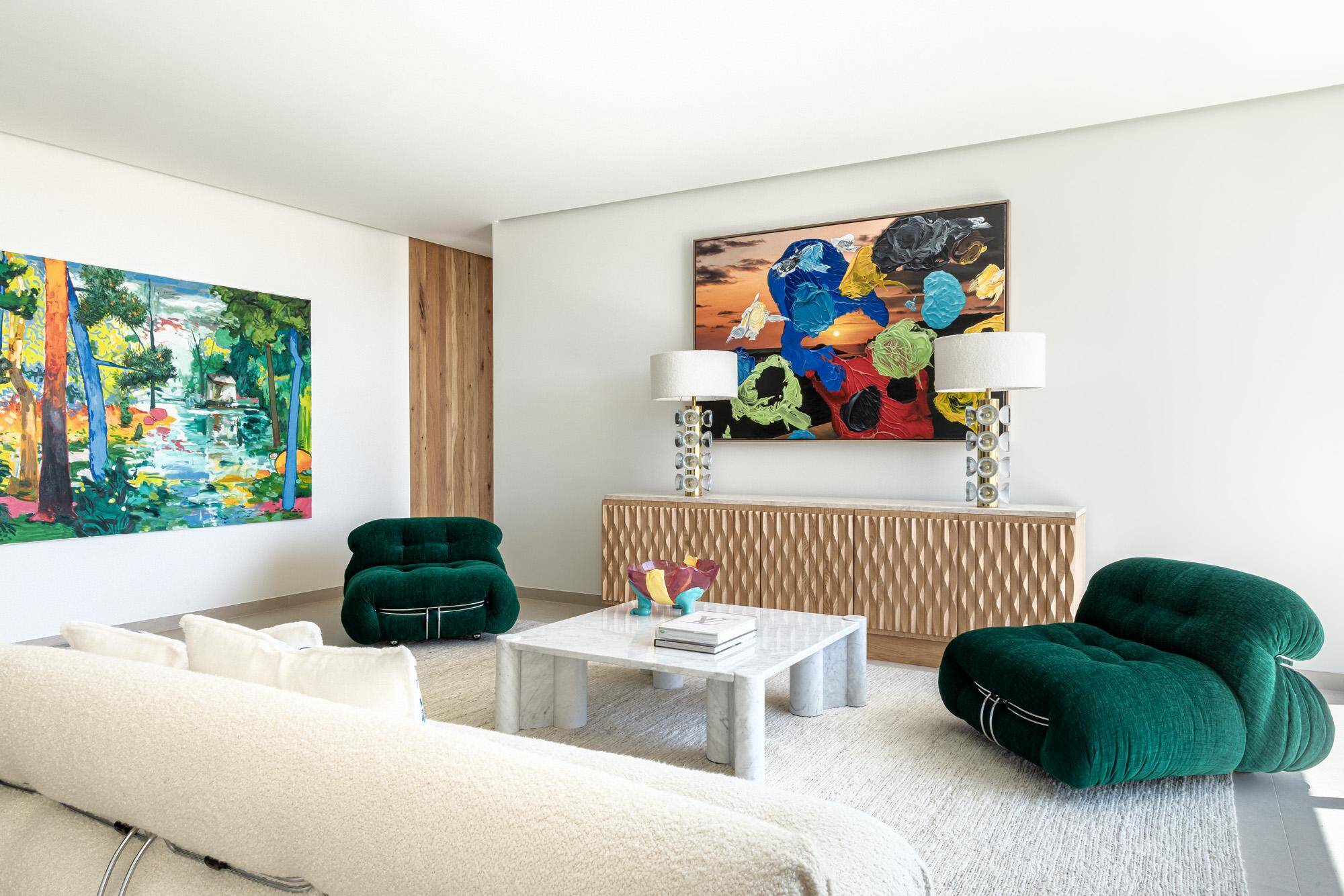 Jumbo Carrara Marble Italian Square Coffee Table by Gae Aulenti For Knoll, 1960s