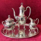 Solid silver service in Louis XVI style