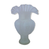 Vase corolla flowers opaline glass