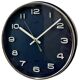 Vintage Blue Bakelite Electric Wall Clock from Metamec, 1970s
