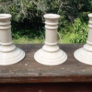 Lot de 3 bougeoir en céramique