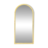 Deknudt vintage arch mirror in gilded wood - height: 79 cm