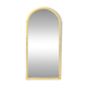 Deknudt vintage arch mirror in gilded wood - height: 79 cm