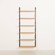 Système d'étagères modulaires scandinaves en chêne, années 1960