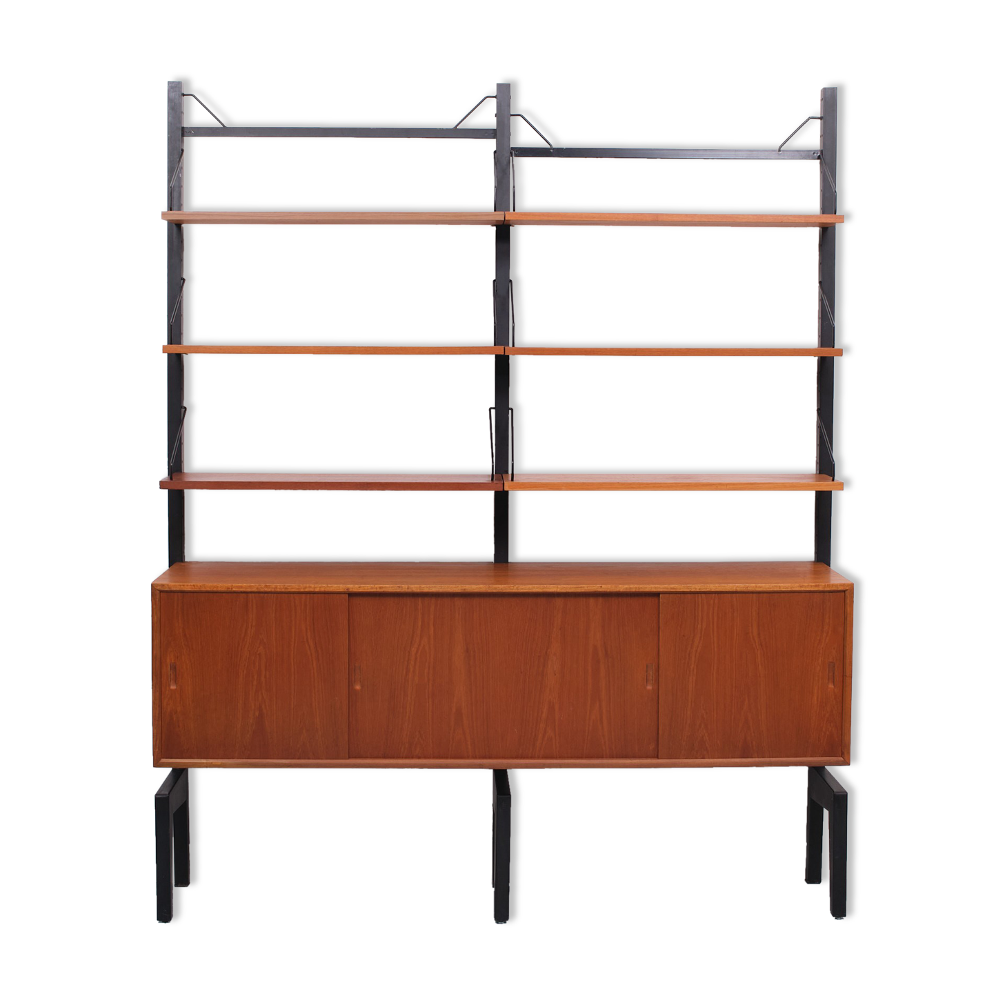 Poul Cadovius Royal Wall System Free Standing 1958 Denmark