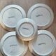 Service/ Vallauris / Anemones / 5 pieces