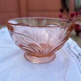 Bol en verre rose
