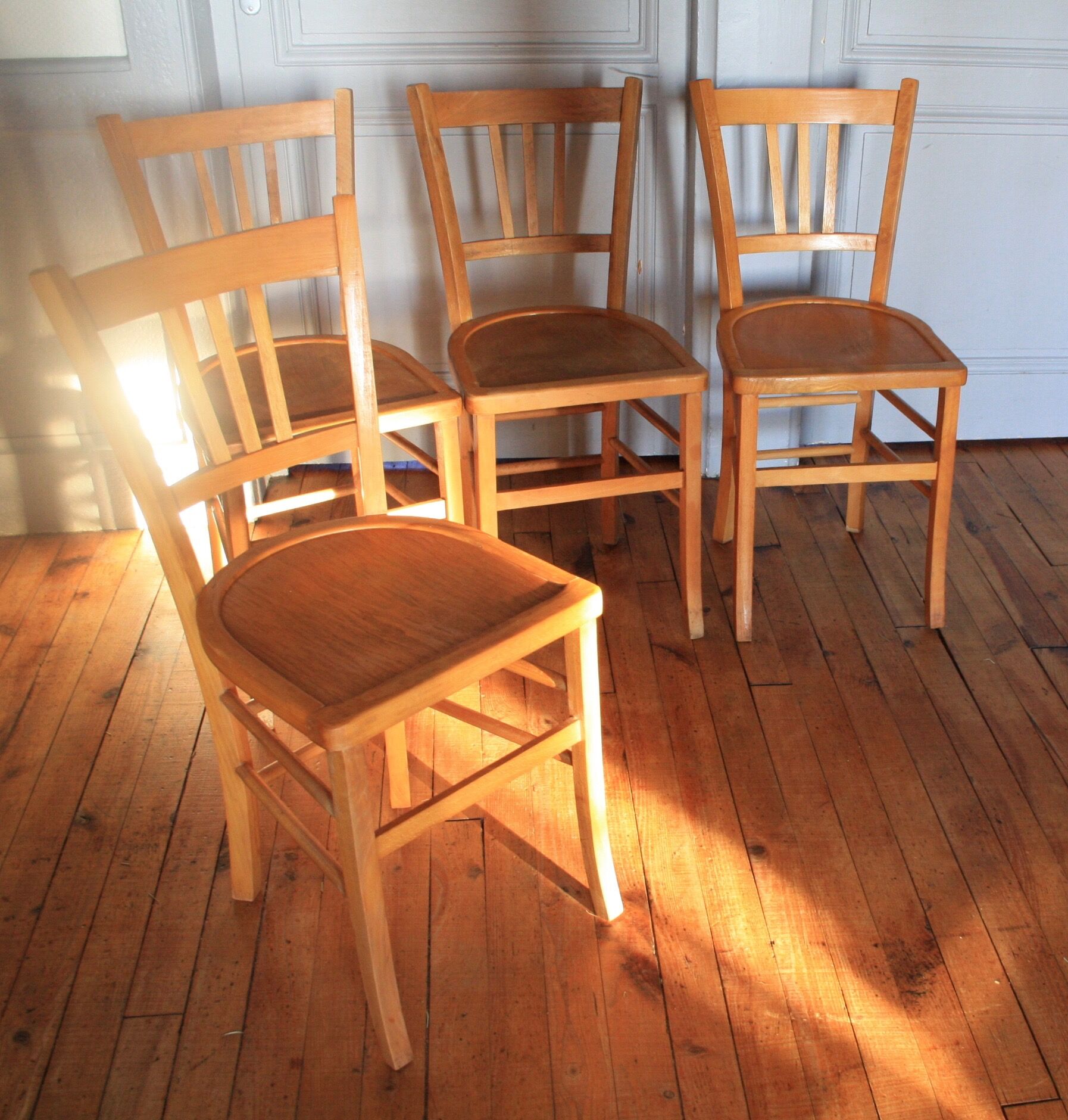 Set of 4 bistro chairs
