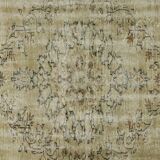 Modern Unique Rug, Turkish Oriental Handmade Boho Kilim Rug,for Kitchen,Bedroom 277 x 178 cm