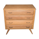 Commode vintage pieds compas années 60
