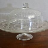 Vintage cake stand with dome