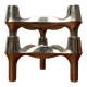 Stackable German candle holder from the mid-century by BMF, 1960s, set of 2.