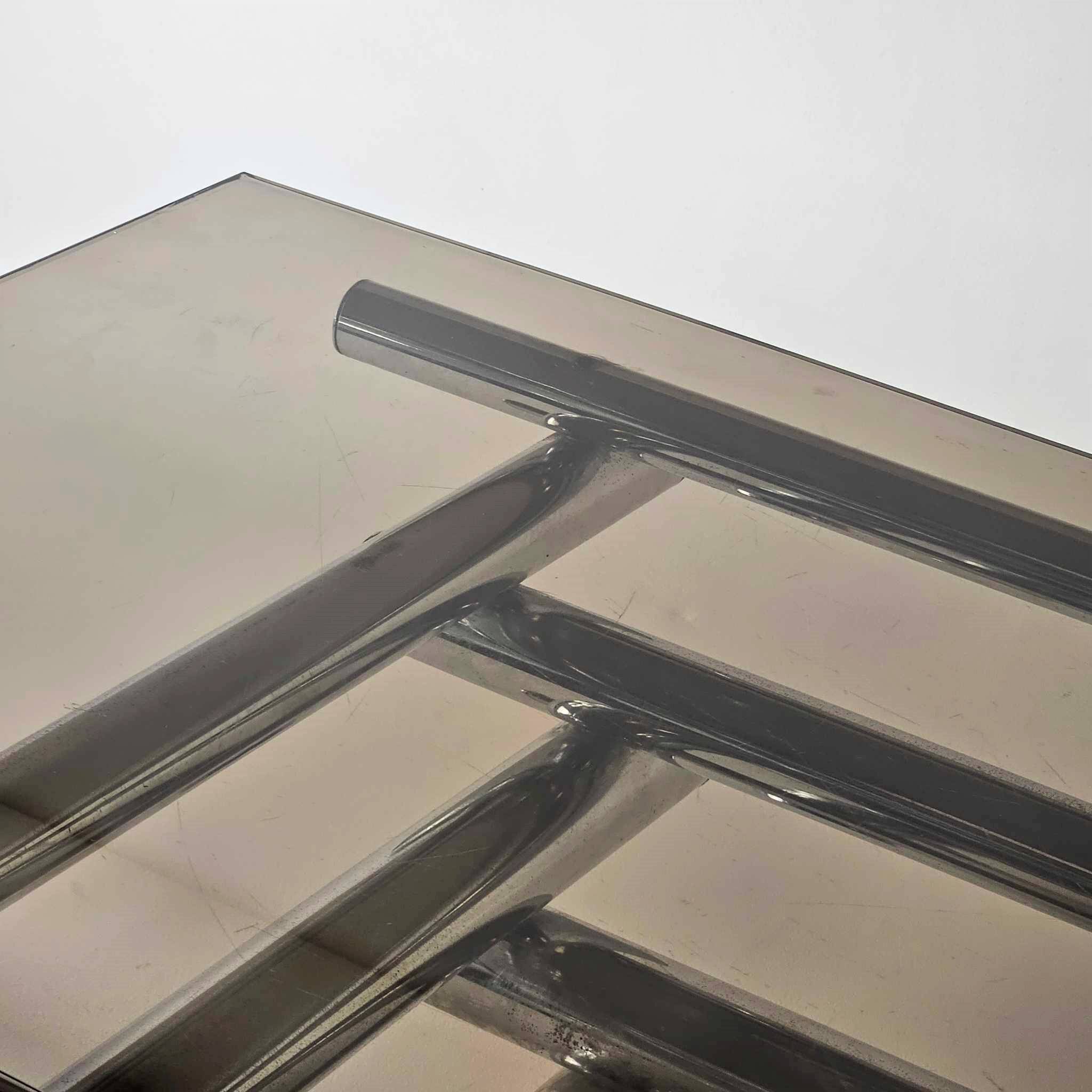 Paul Mayen tubular coffee table, circa 1970