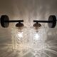 Pair of wall sconces