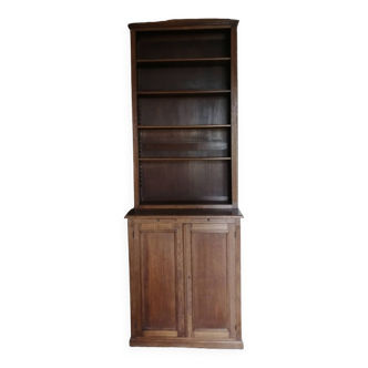 1950s bookcase in solid oak