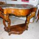 Console en acajou plateau marbre du XlXème siècle