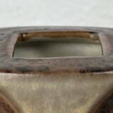 Danish studio pottery vase from the mid-century by Marianne Starck for Michael Andersen, Bornholm, 1960s.