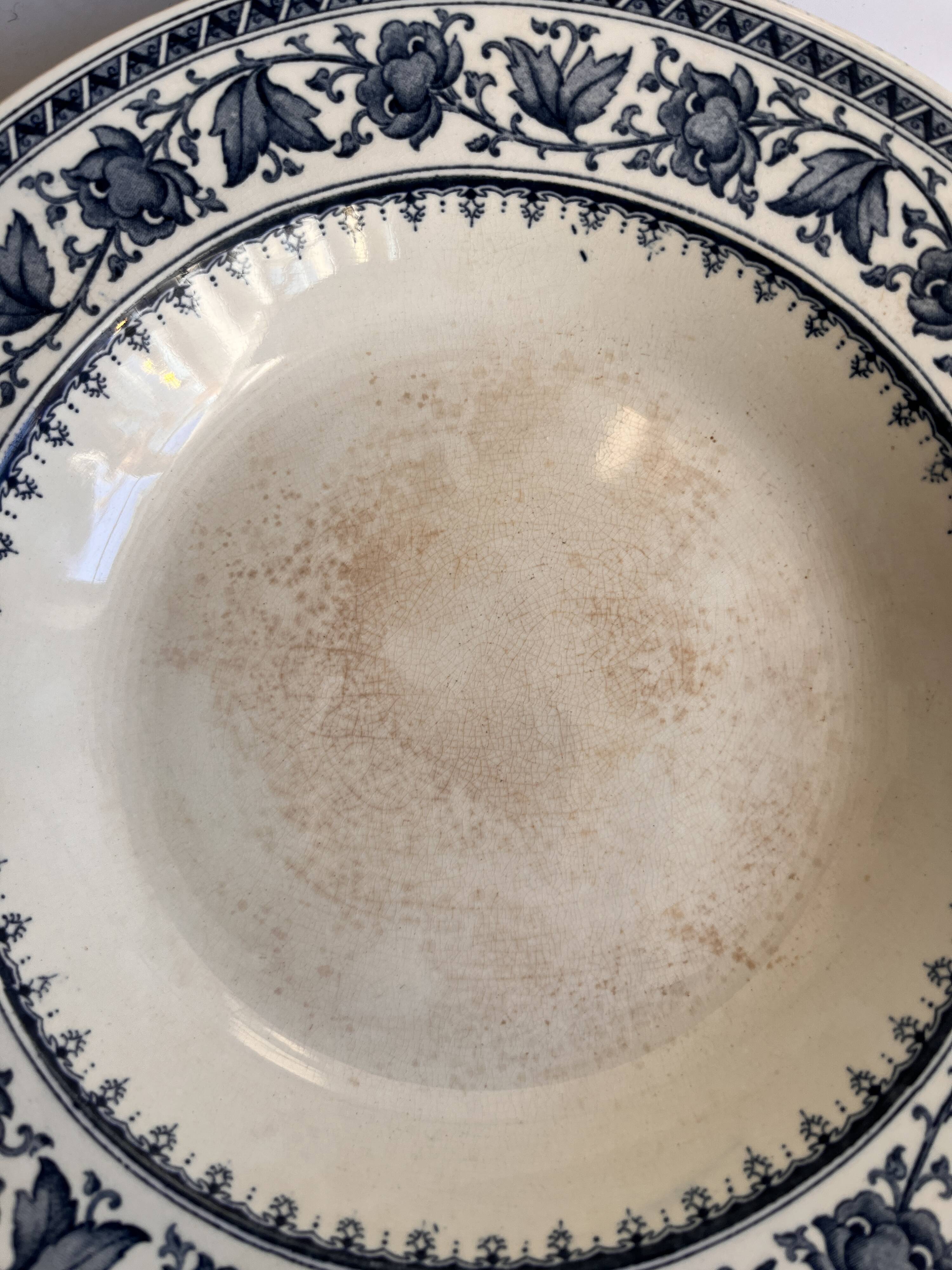 Deep plates Sarreguemines