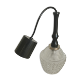 Glass hanging lamp 1960