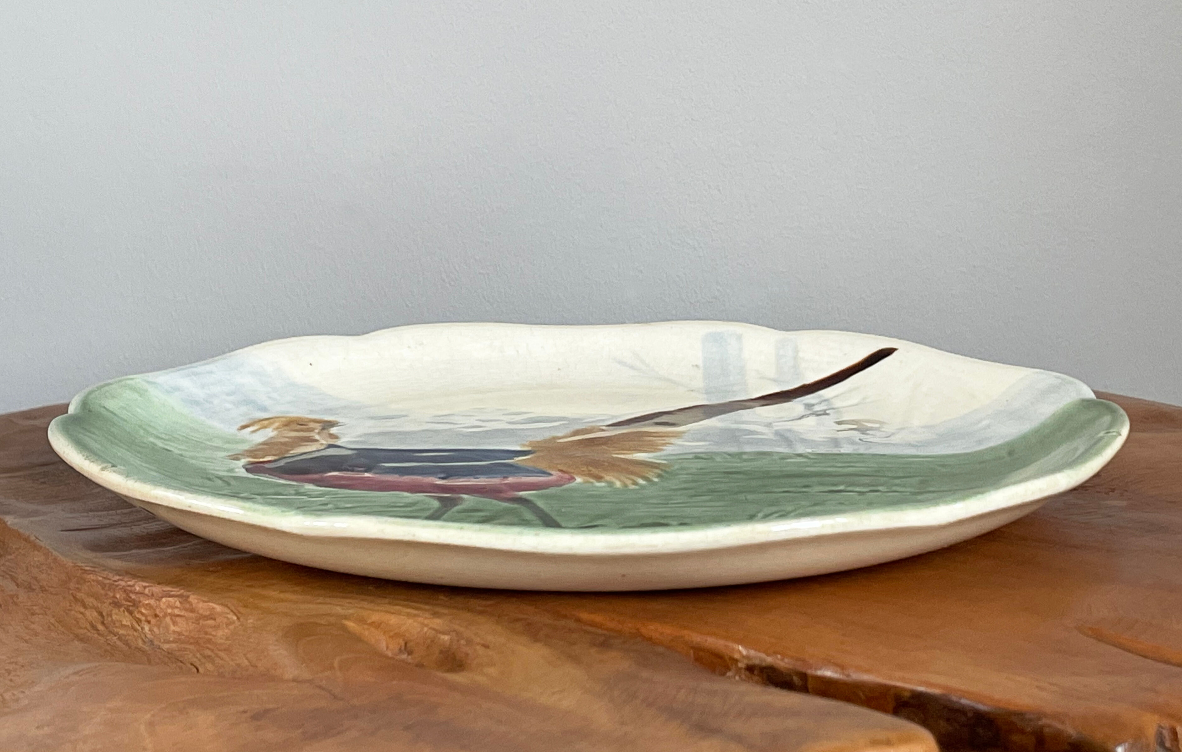 Assiette Choisy Le Roi Majolique du 19ème siècle