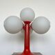 Big midcentury Space Age table lamp, Sputnik or Atom, 1970s