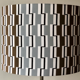 Fortress lampshade - vintage fabric