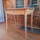 Art Nouveau desk in solid beech.