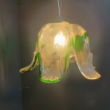 Suspension en verre de Murano, pour Mazzega, années 1960