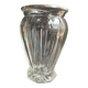 Vase in cut crystal and silver hallmark head of minerva 1st title