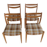4 Scandinavian chairs