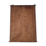 Wooden medicine cabinet