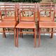 Suite de  8 chaises de Bistrot vintage années 1960