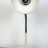 Beige industrial gooseneck table lamp, 1960s
