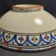 Antique ceramic dish Morocco Safi signed 29 cm