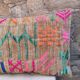 Handmade cushion cover in Berber wool: Moroccan Kilim cushion