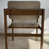 Set of 6 designer wooden chairs