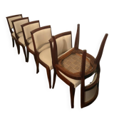 Set of six chairs