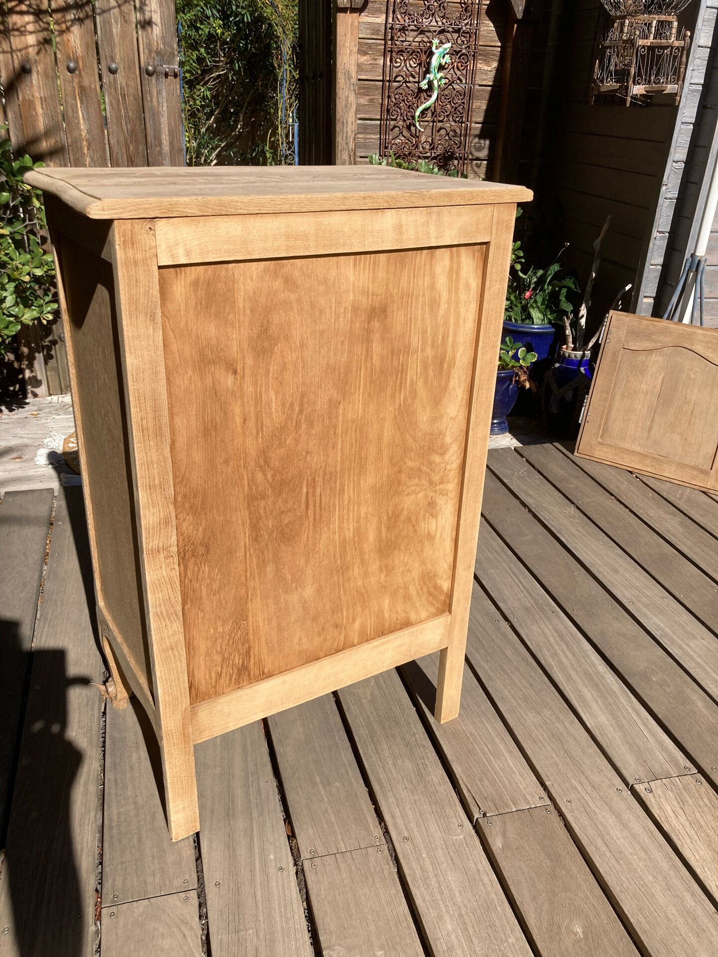 Superb rustic oak jam cupboard of top quality!!