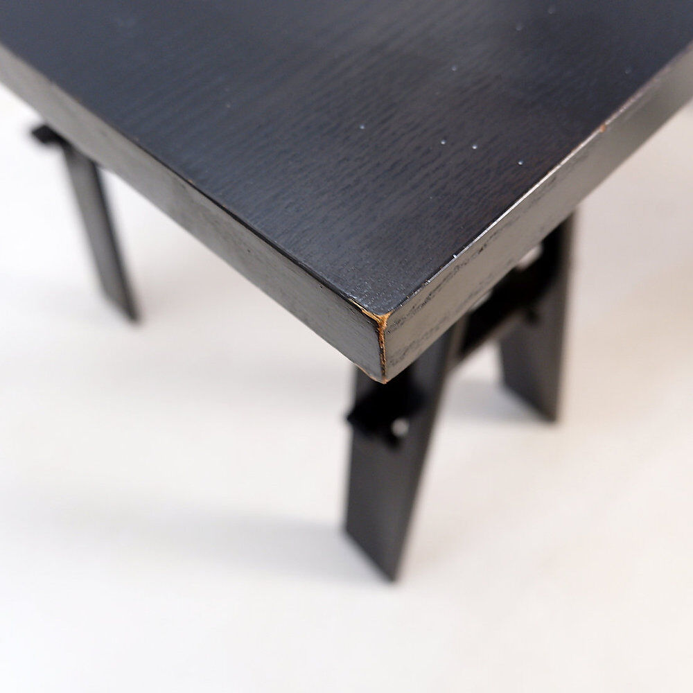 Wooden table by De Pas, D'Urbino, Lomazzi, produced by Acerbis, 1960s, Italy.