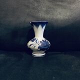 Small porcelain vase 10cm hand painted flower