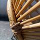Sunburst Rattan Armchair