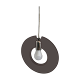 Hanging lamp ring orbit plexiglass chrome 70