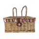 Vintage picnic basket