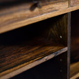 Vintage Mid-Century Danish Modern Rosewood Bookcase with Bar by Erik Brouer for Brouer Møbelfabrik,