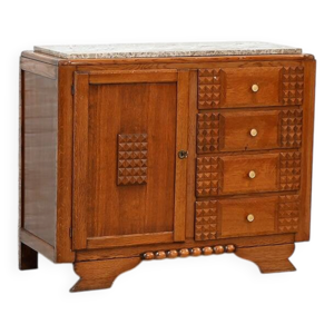 Cabinet Art Déco sculpté