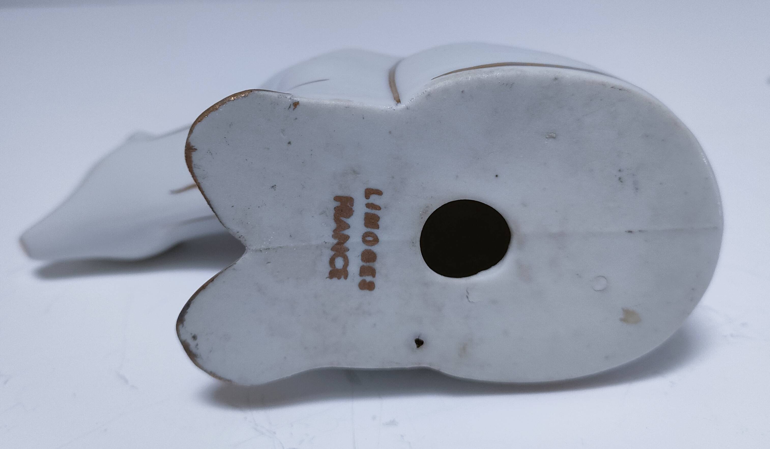 Art Deco polar bear Limoges porcelain